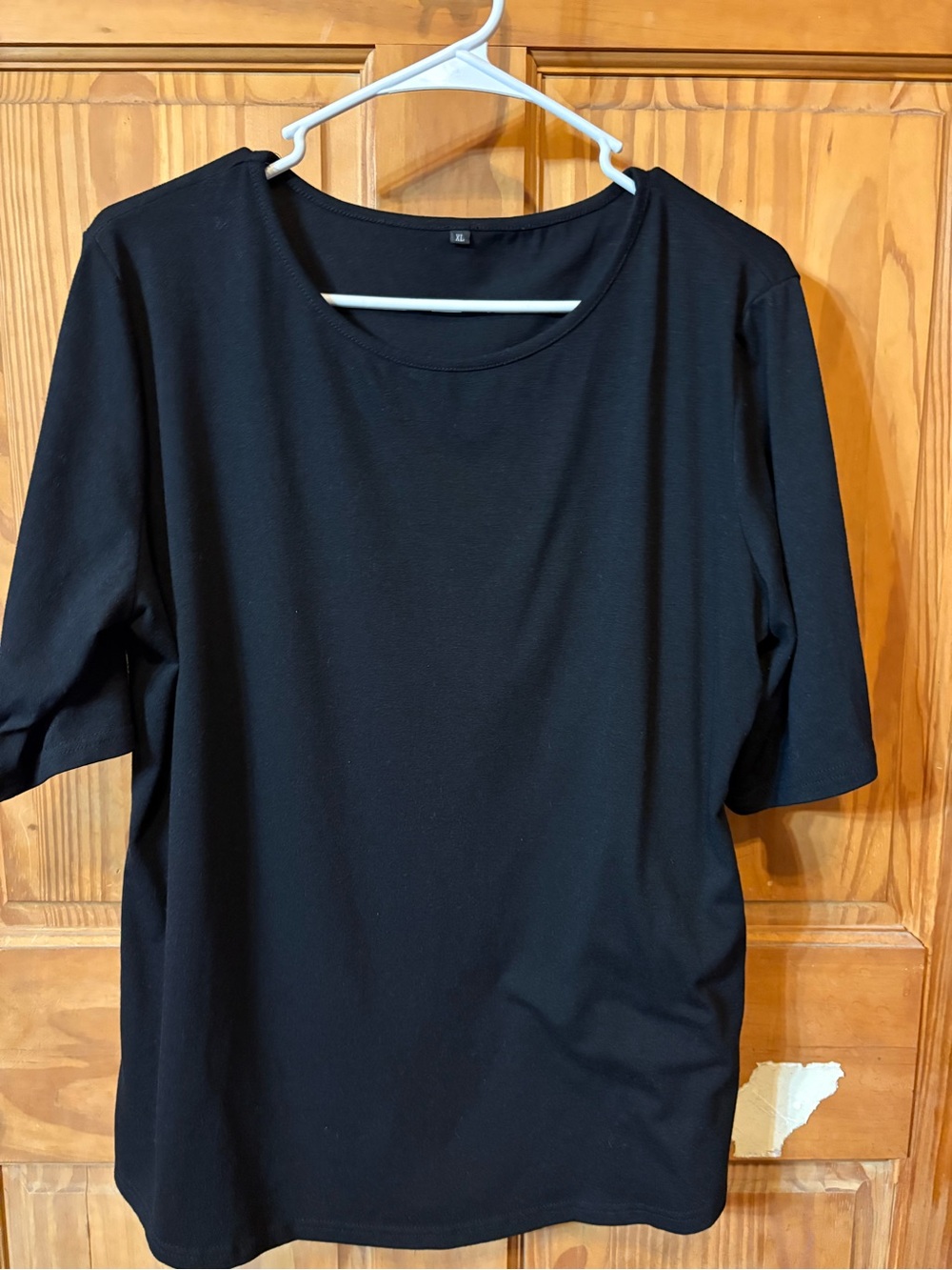 Black Crew Neck Shirt - Picture 2 of 3